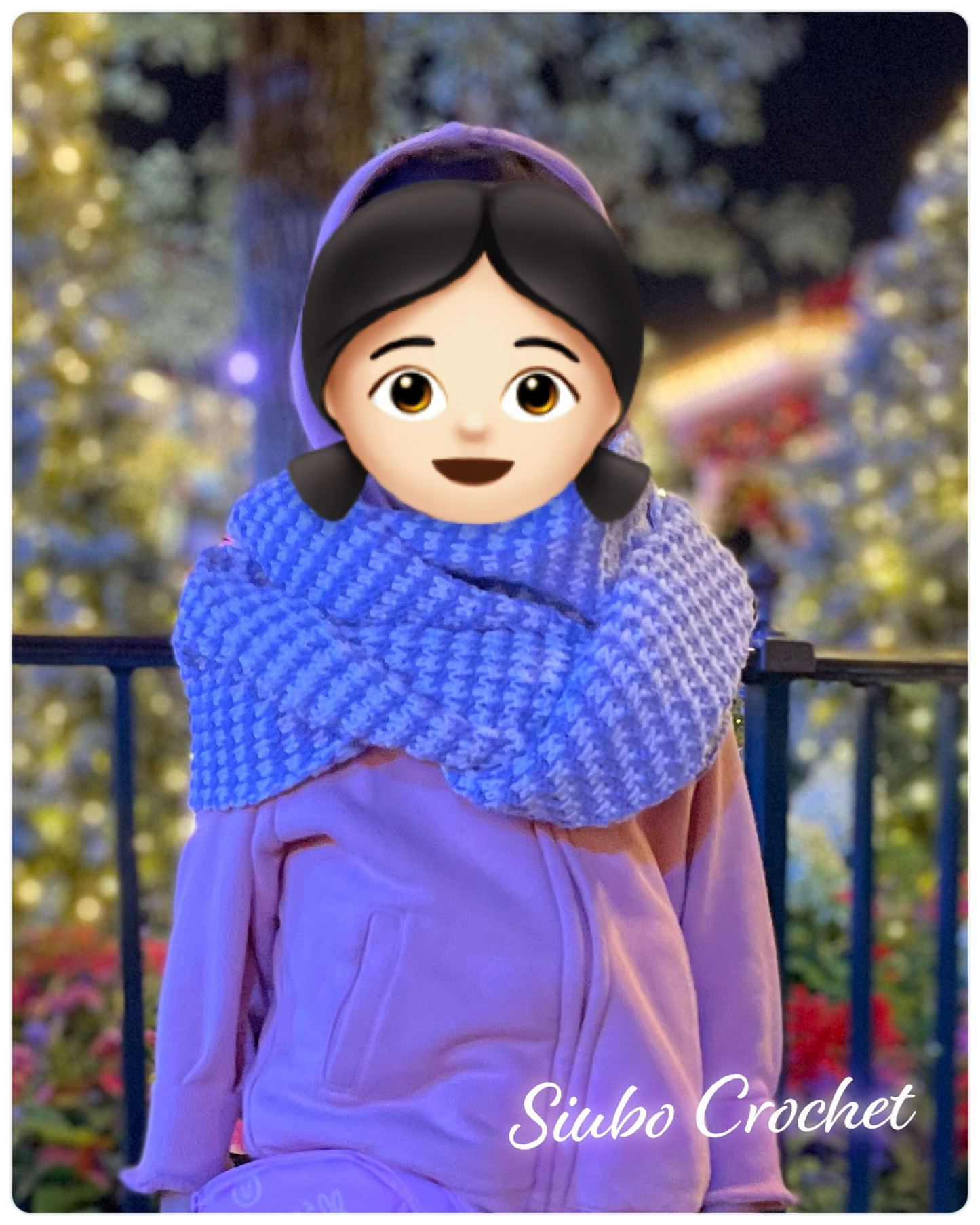 DIY材料包 花格圍巾 Grille Stitch Scarf