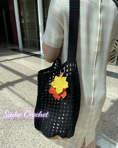 DIY材料包 單肩格紋袋 Net Bag/Market Bag