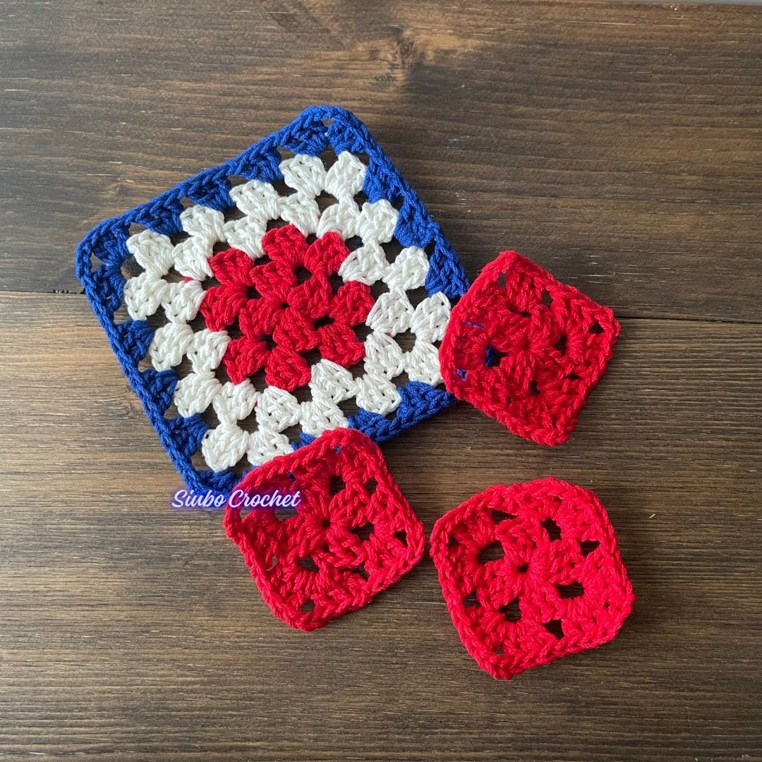 DIY材料包 方格袋 Granny Square Bag