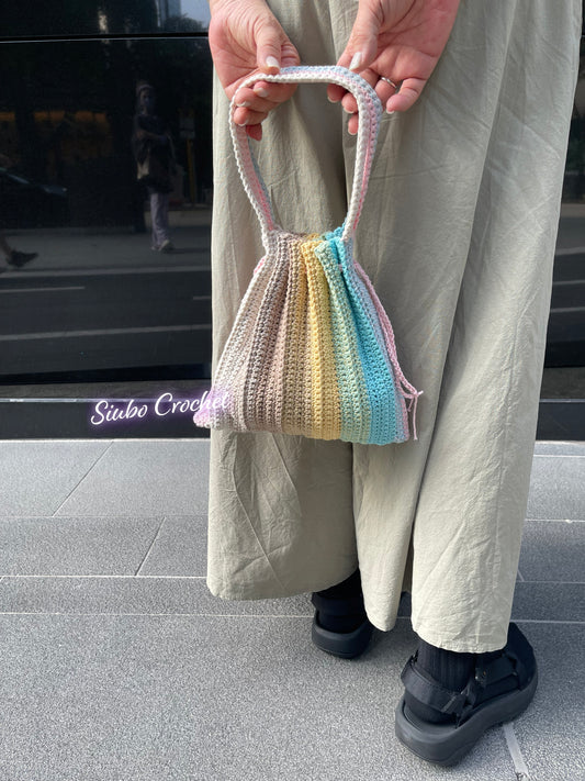 DIY 材料包 風琴袋 Pleats Wrinkle Bag